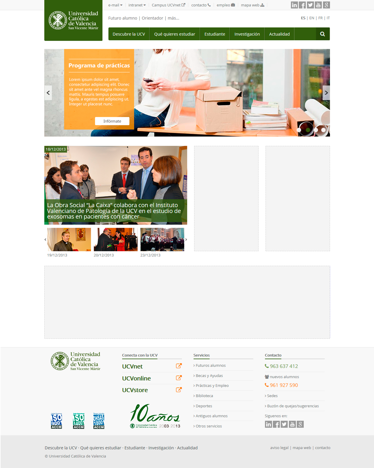 Web project UCV