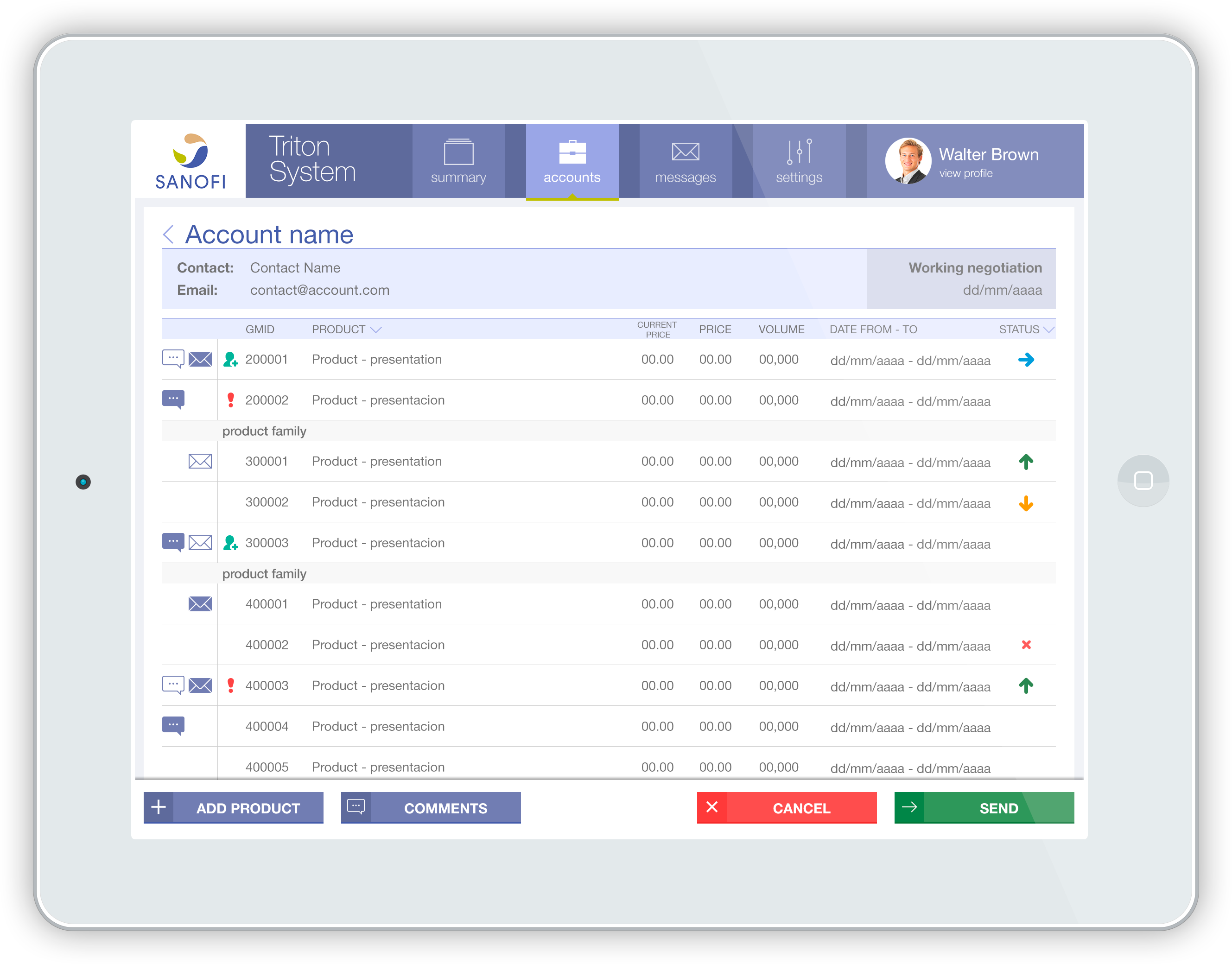 Sales Negotiation Process App