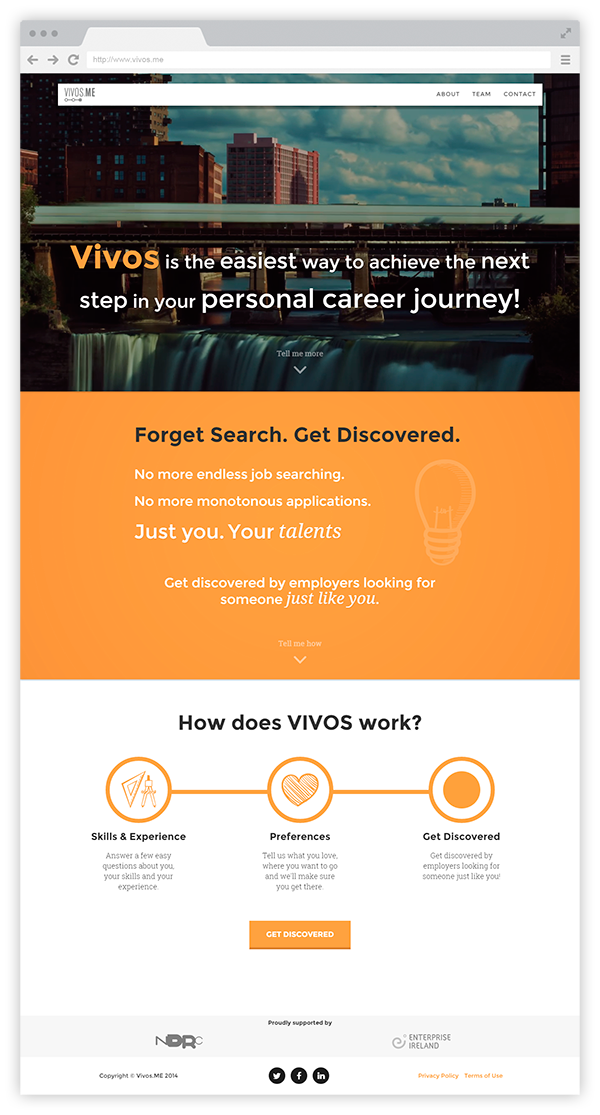 web Vivos.ME