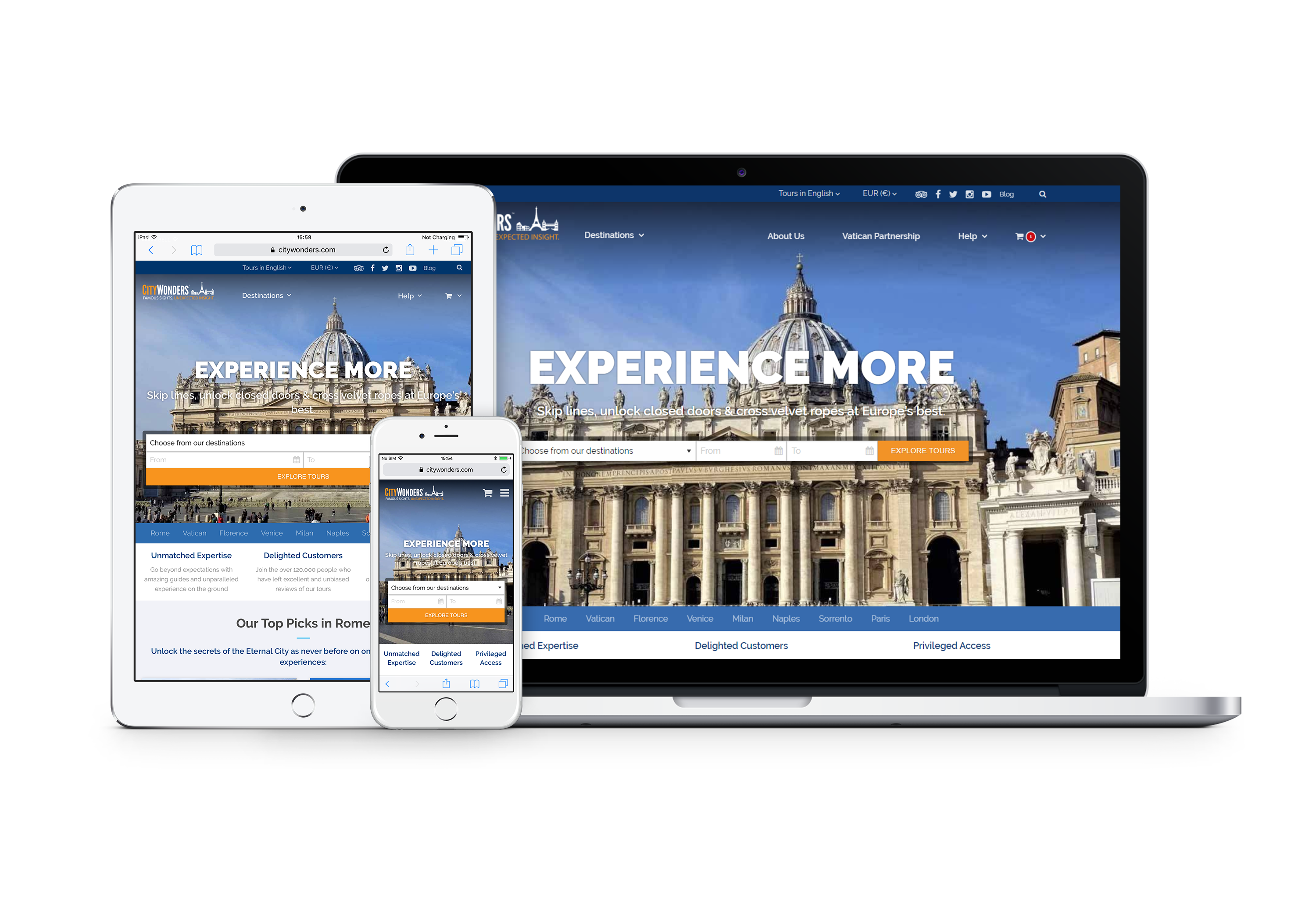 City Wonders Website